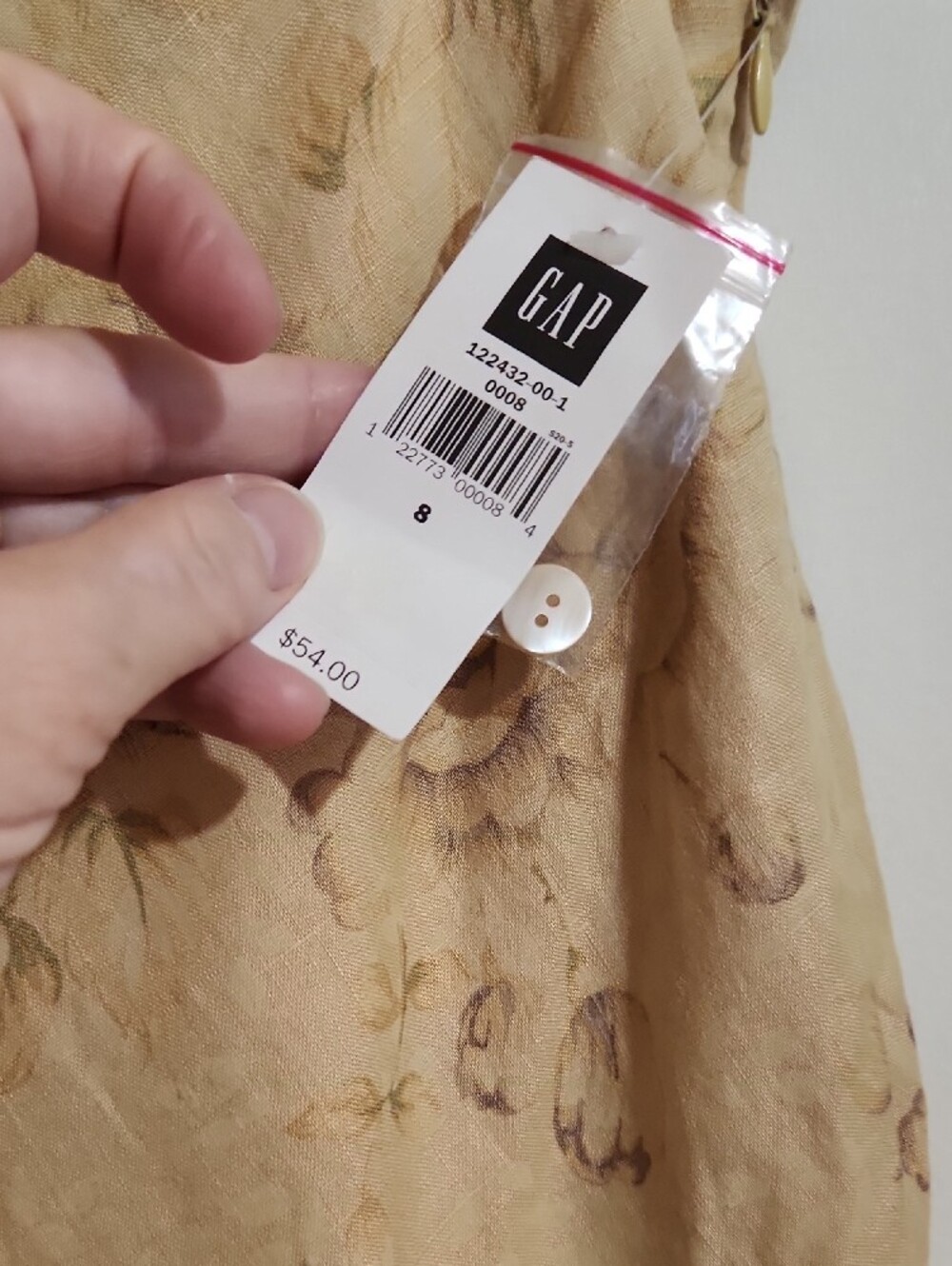 GAP Linen Long Skirt Sz 8 NWT! - Picture 7 of 10